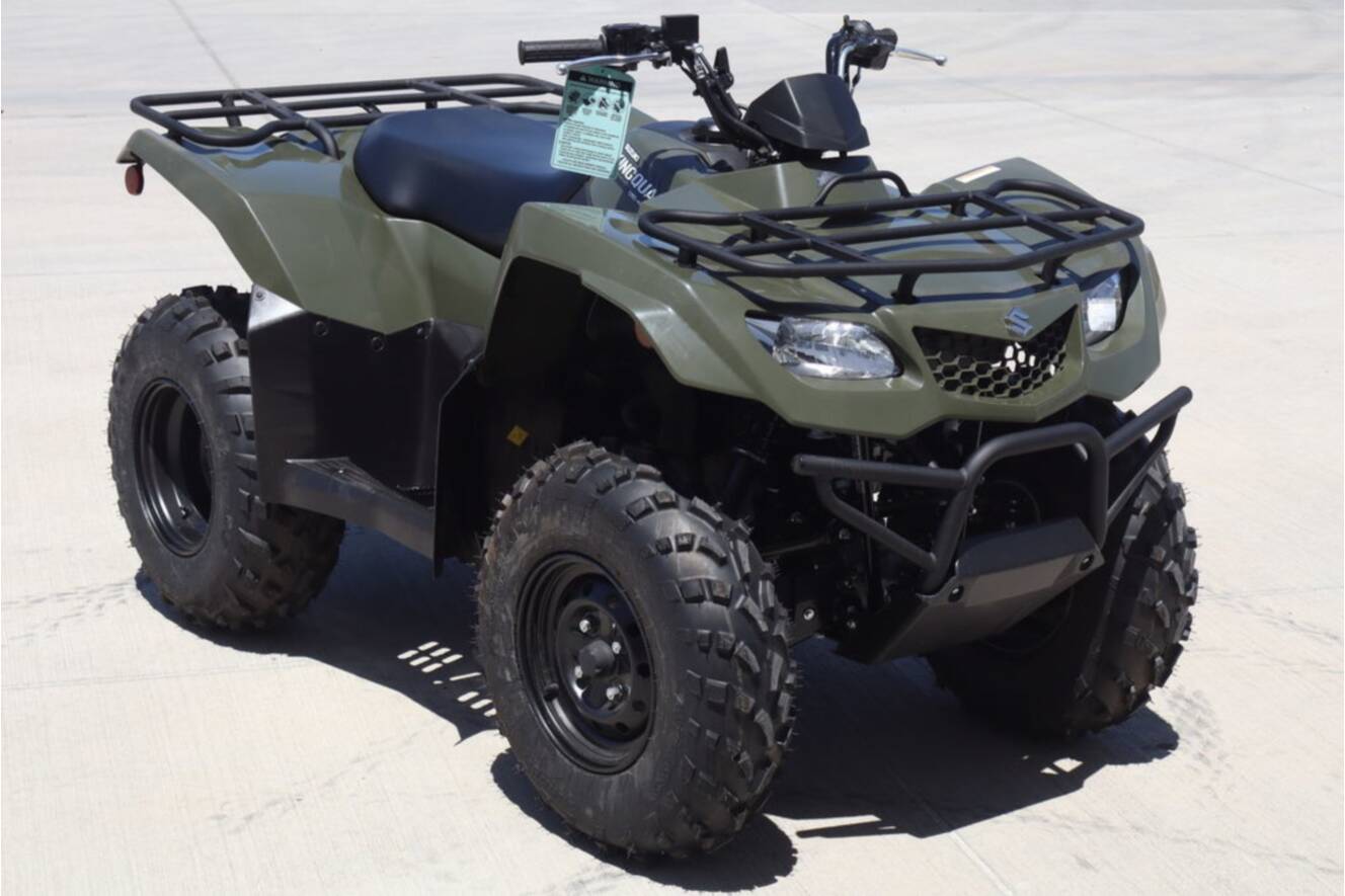 A photo of this 2026 Suzuki KingQuad 400 ASi
