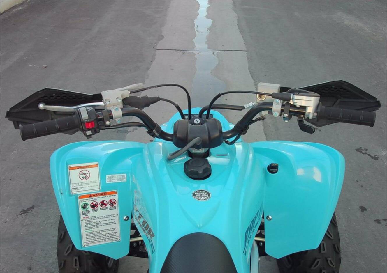 A photo of this 2024 Yamaha Raptor 700