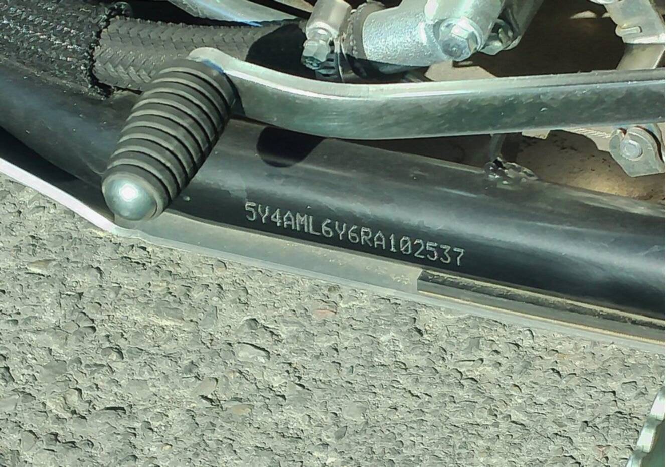 A photo of this 2024 Yamaha Raptor 700