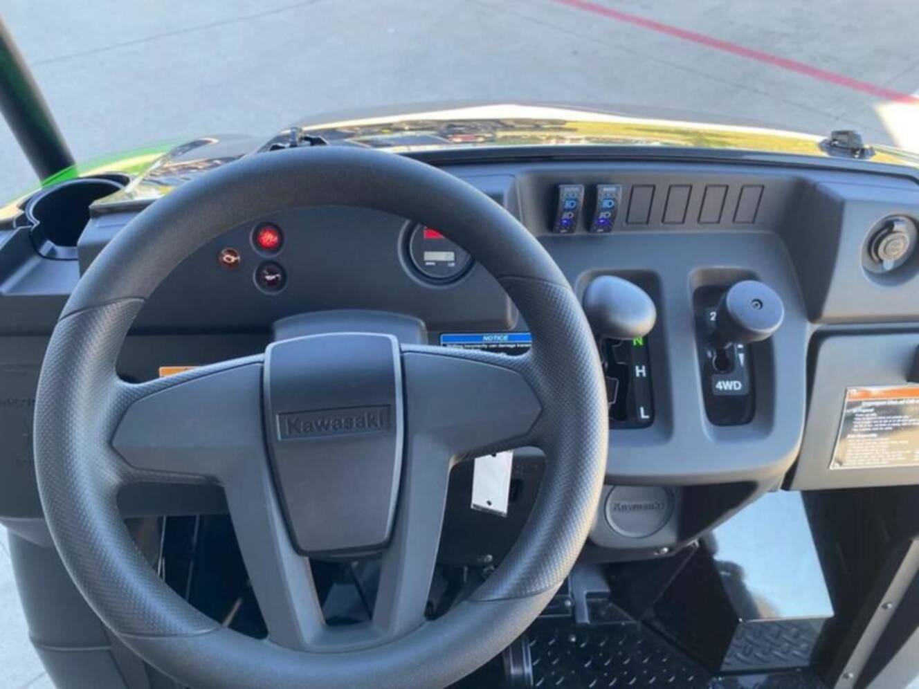 A photo of this 2027 Kawasaki Mule SX 4x4 XC LE