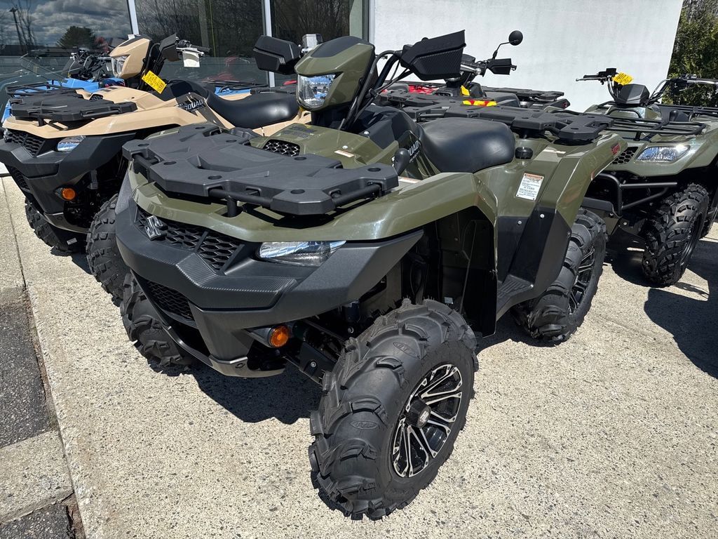 2025 Suzuki KINGQUAD 500 AXI POWER STEERING SE WITH RUGGED PACKAGE in Augusta, ME