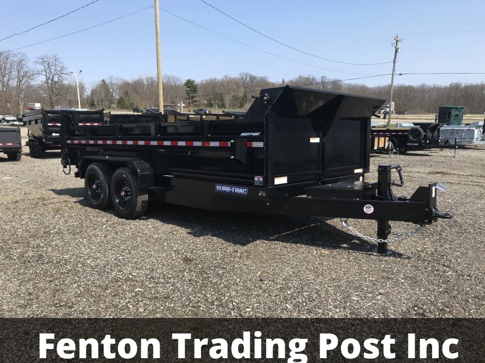2026 Sure-Trac ST-HSDU8214-160 - 7x16 16K Heavy Duty Low Profile Sciss in Fenton, MI