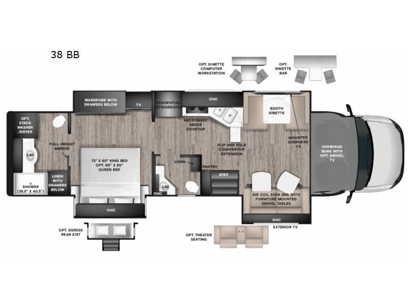 2027 Tiffin Motorhomes Allegro Bay 38BB in navasota TX