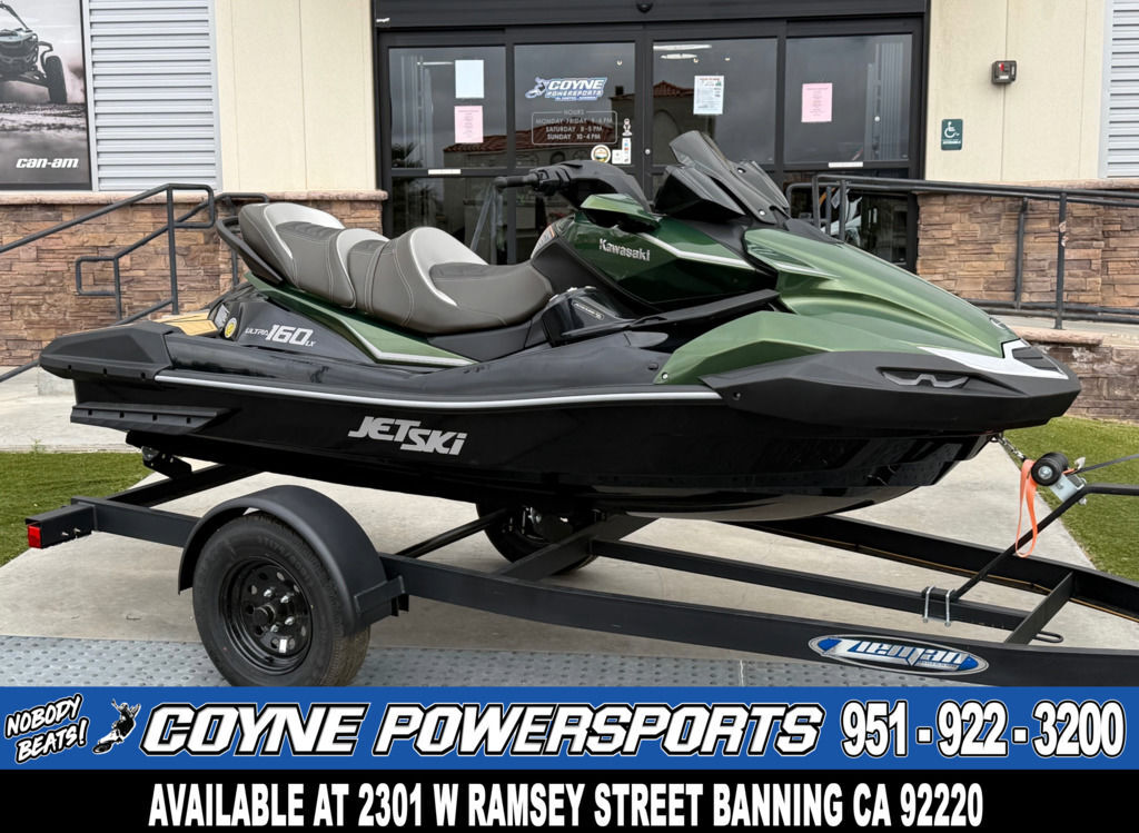 2025 Kawasaki Ultra® 160LX and Trailer Package in banning CA