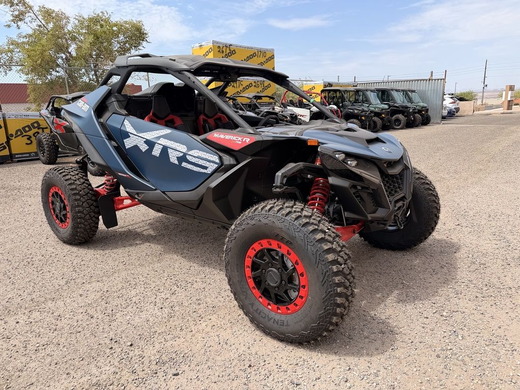 2026 Can-Am Maverick R X RS with Smart-Shox Dusty Navy in lake havasu city AZ