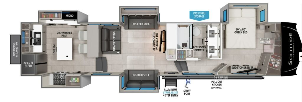 2026 Grand Design Solitude 390RK in webster city IA