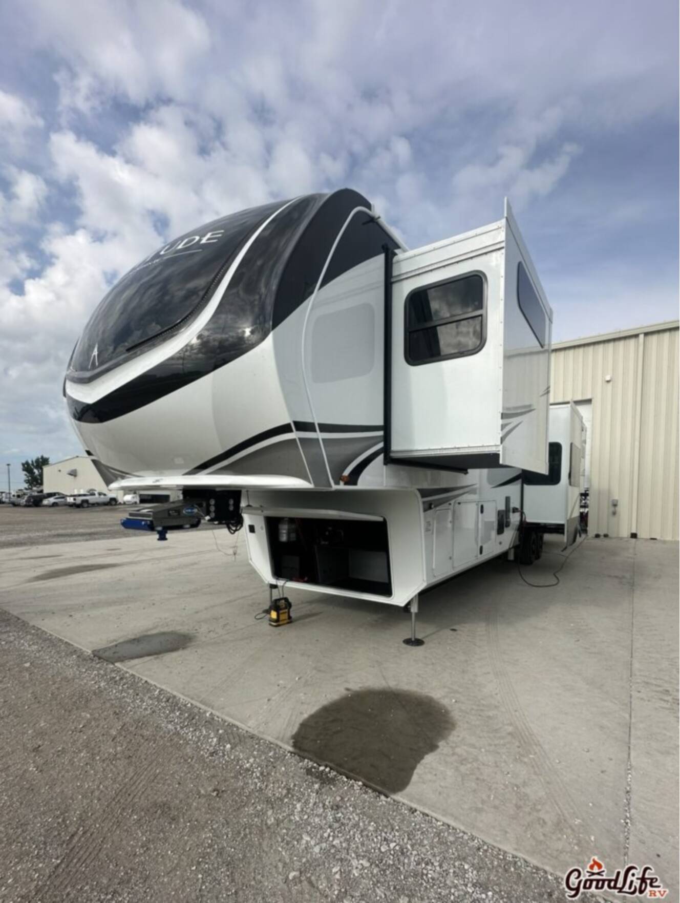 A photo of this 2026 Grand Design Solitude 390RK