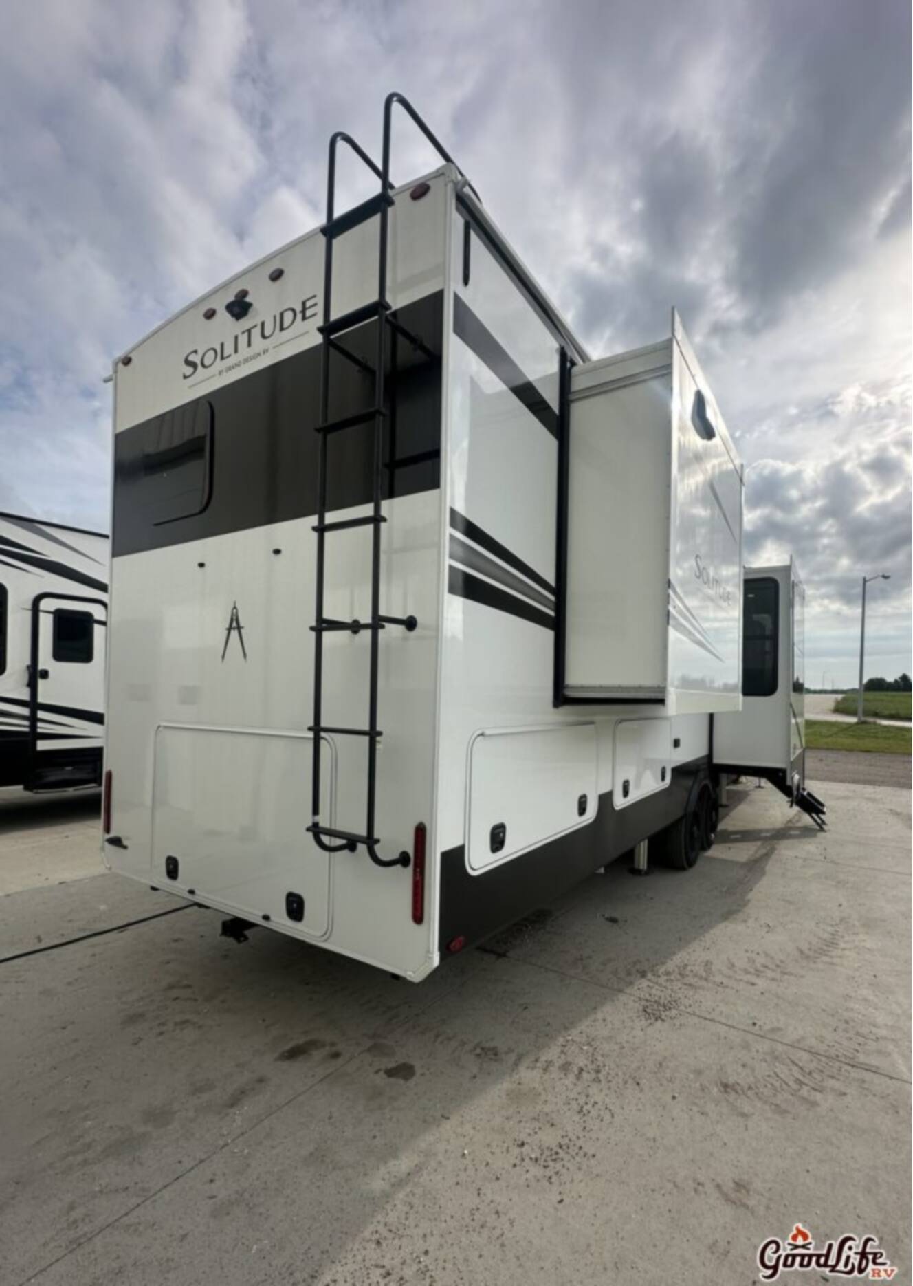A photo of this 2026 Grand Design Solitude 390RK