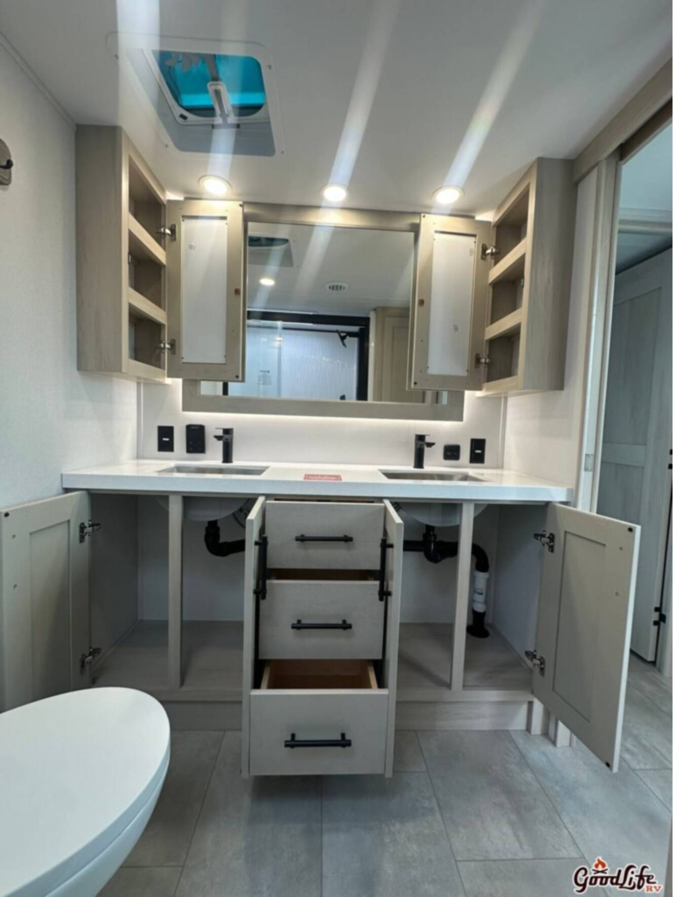A photo of this 2026 Grand Design Solitude 390RK
