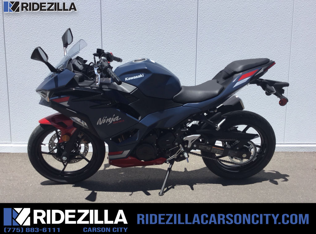 2026 Kawasaki Ninja® 500 ABS Metallic Matte Twilight Blue ABS in Carson City, NV