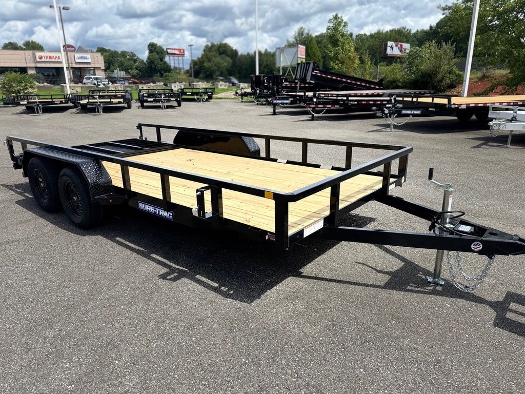 2026 Sure-Trac 7X16 TUBE TOP UTILITY 7K in lowell NC