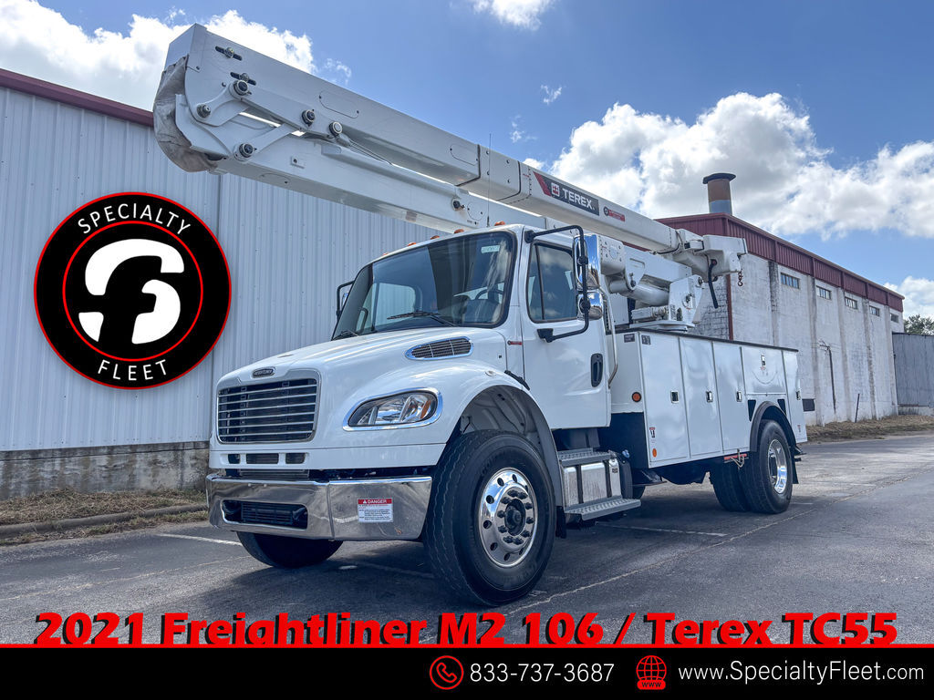 2021 Terex TC55 / Freightliner M2 106 - Bucket Truck in Lindale, TX