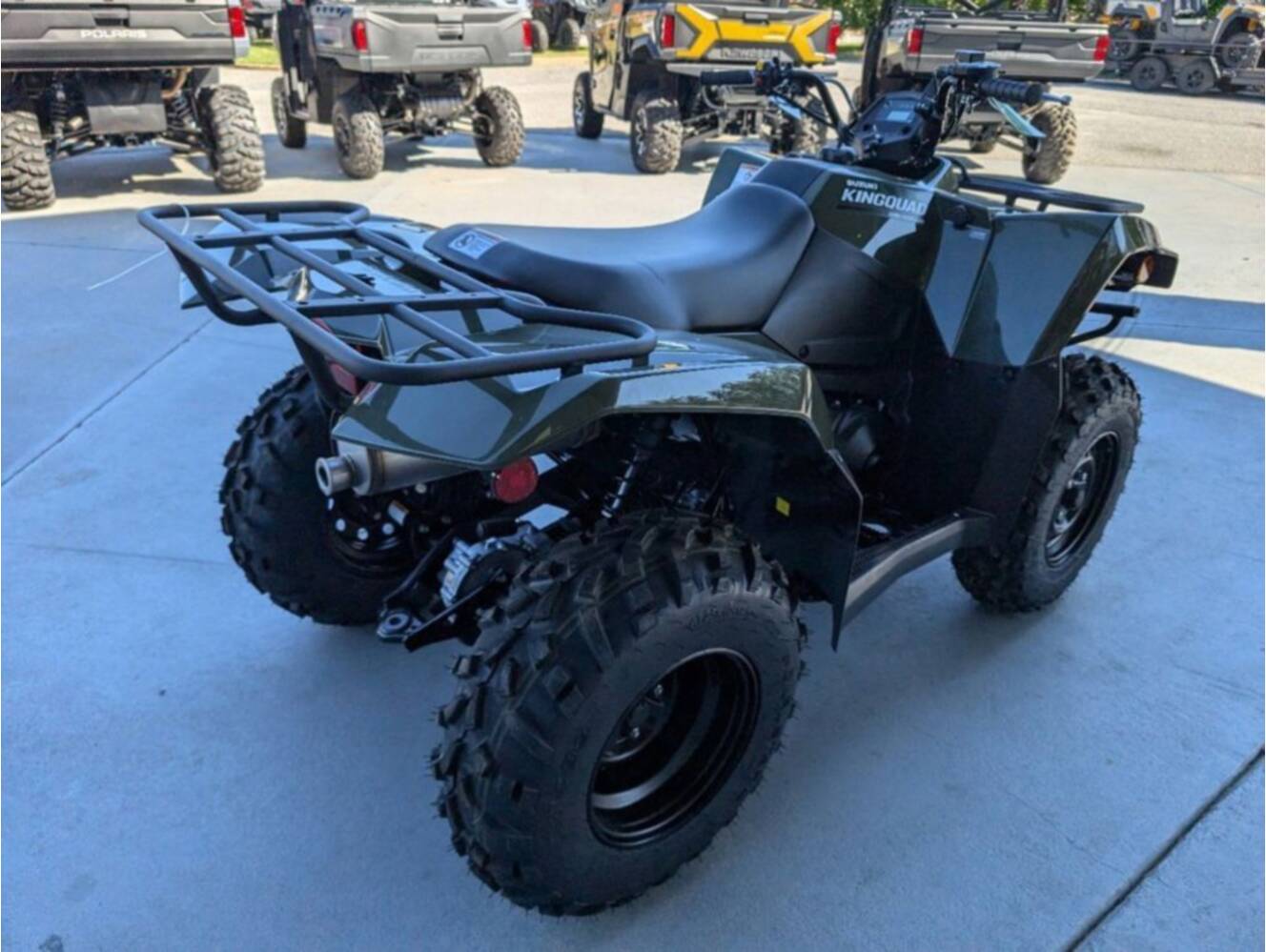 A photo of this 2025 Suzuki KingQuad 400ASi