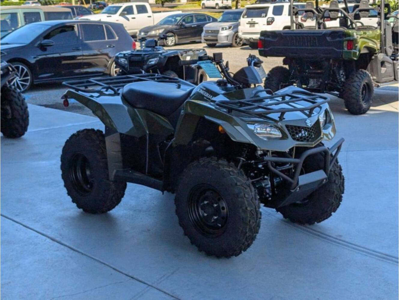 A photo of this 2025 Suzuki KingQuad 400ASi
