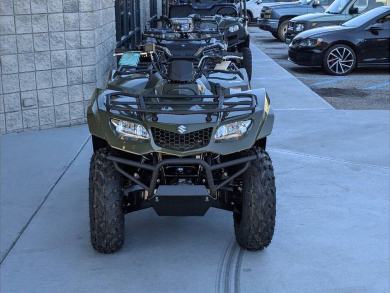 A photo of this 2025 Suzuki KingQuad 400ASi