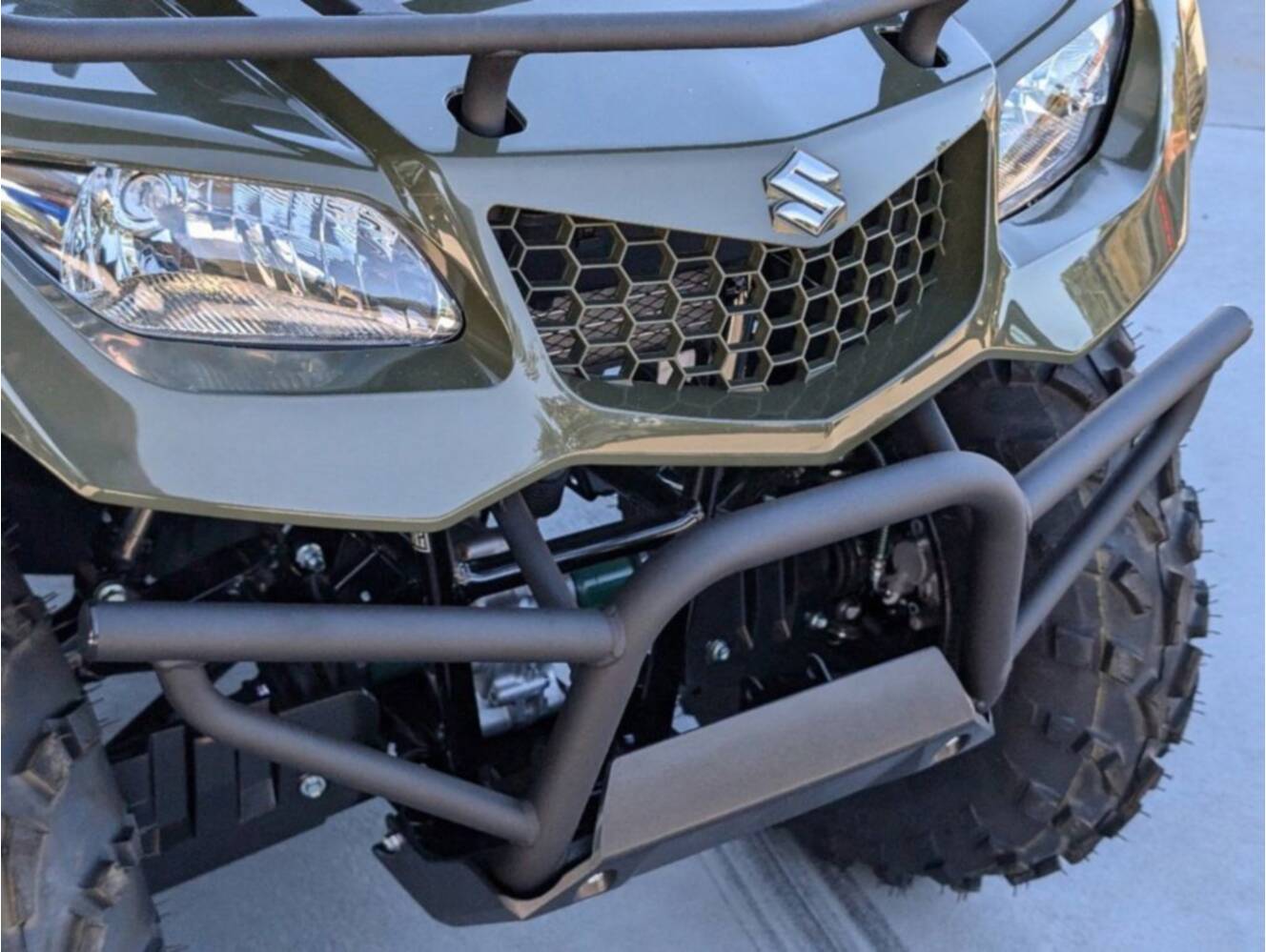 A photo of this 2025 Suzuki KingQuad 400ASi