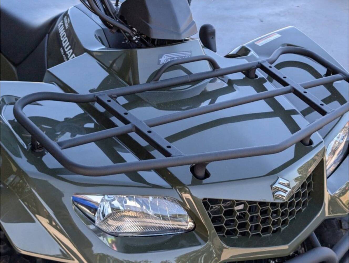 A photo of this 2025 Suzuki KingQuad 400ASi