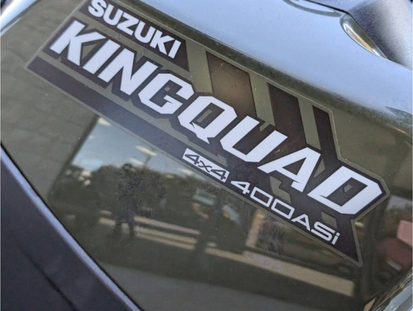 A photo of this 2025 Suzuki KingQuad 400ASi