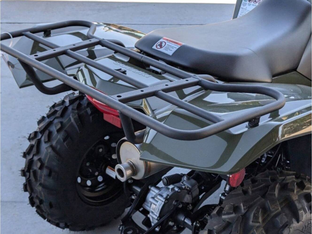 A photo of this 2025 Suzuki KingQuad 400ASi