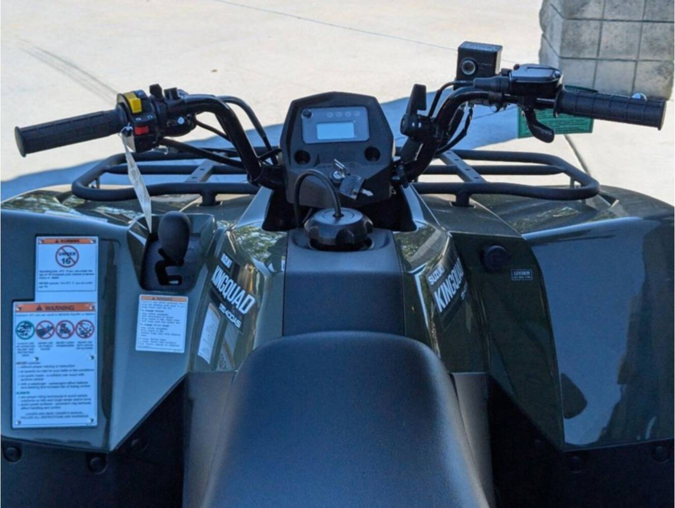 A photo of this 2025 Suzuki KingQuad 400ASi