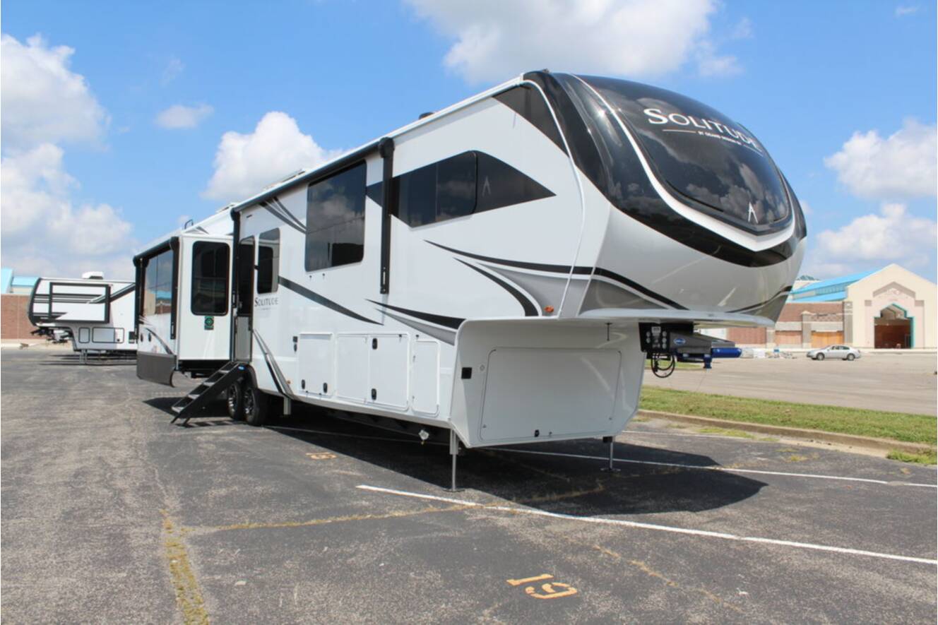 A photo of this 2026 Grand Design Solitude 388MBS