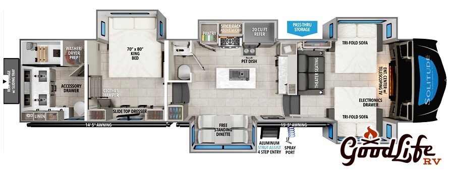 2026 Grand Design Solitude 380FL in webster city IA