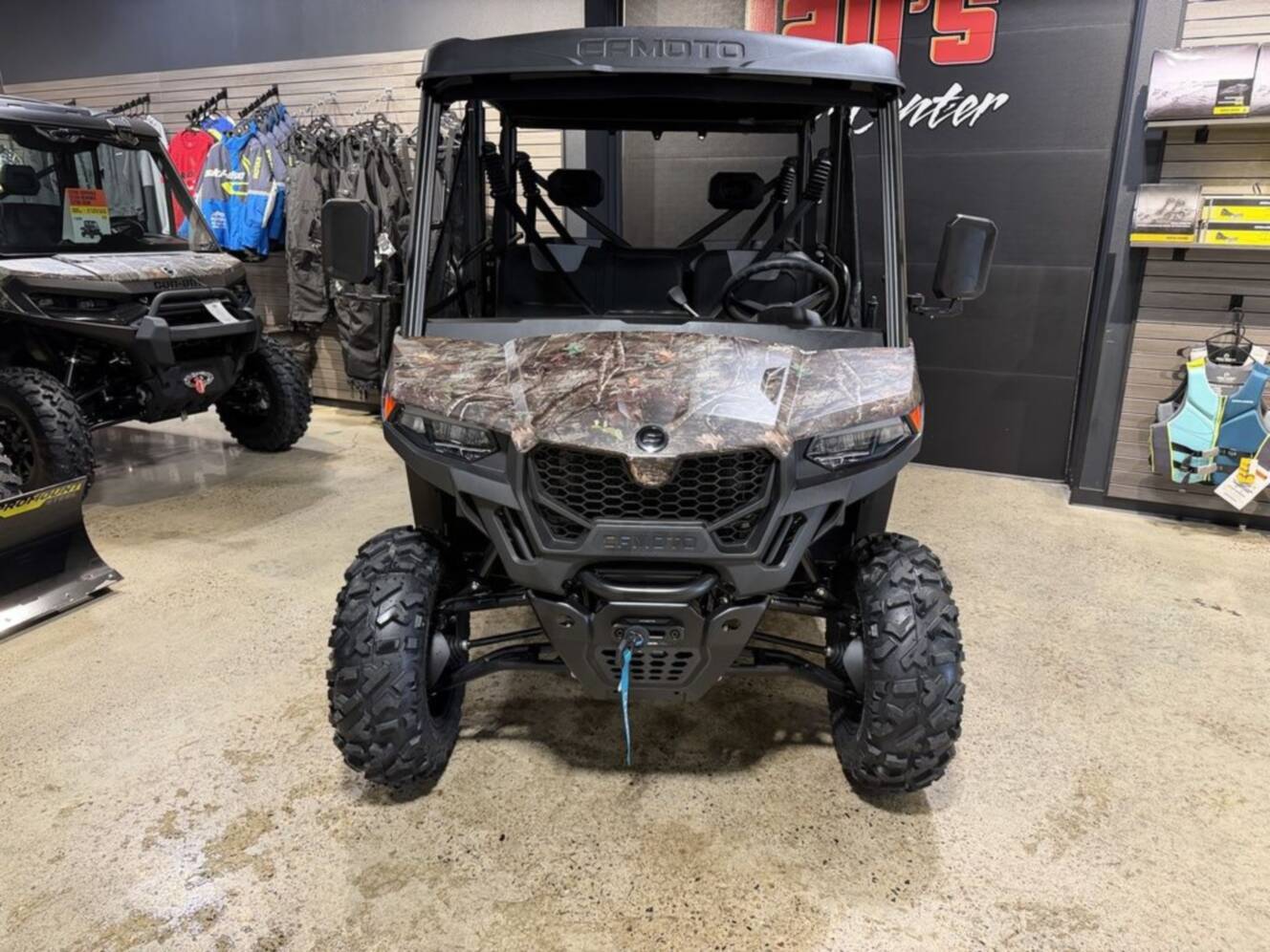 A photo of this 2026 CFMOTO UFORCE 800 XL Camo