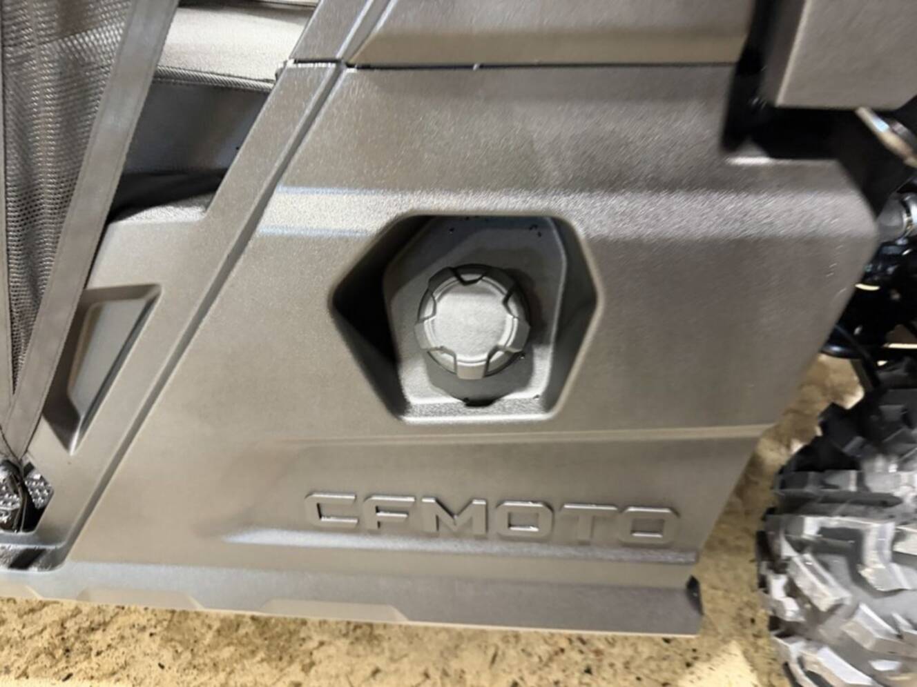 A photo of this 2026 CFMOTO UFORCE 800 XL Camo