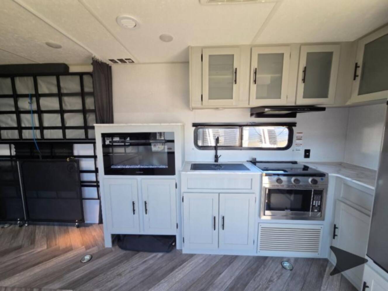 A photo of this 2022 Forest River Rv WILDWOOD FSX PLATINUM 270RTKX