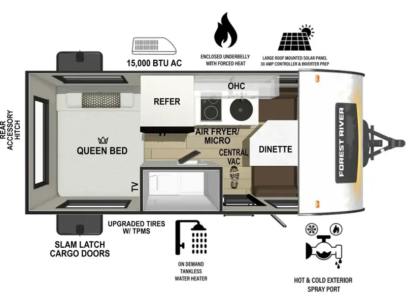 2026 Forest River Rv R Pod 171 in traverse city MI