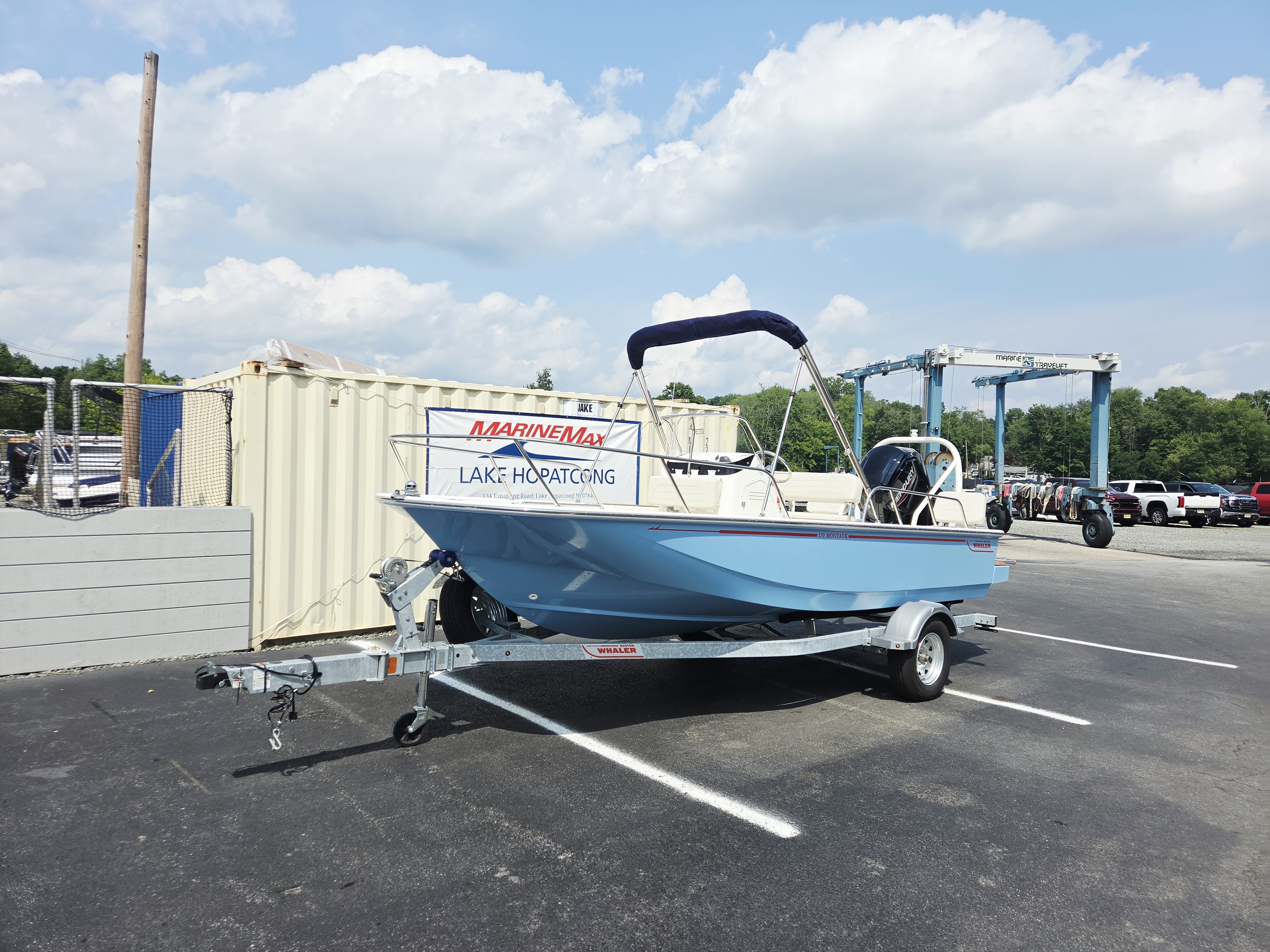 2027 Boston Whaler 170 Montauk in lake hopatcong NJ
