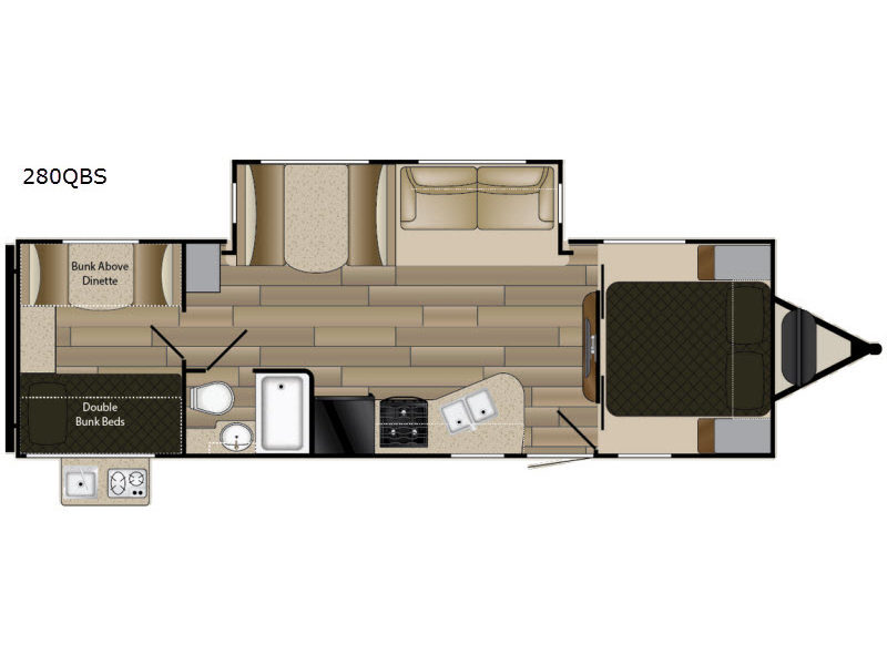 2017 Cruiser Shadow Cruiser S-280QBS in cabot AR