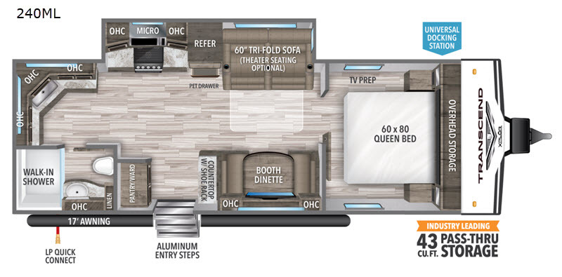 2021 Grand Design Transcend Xplor 240ML in north branch MI