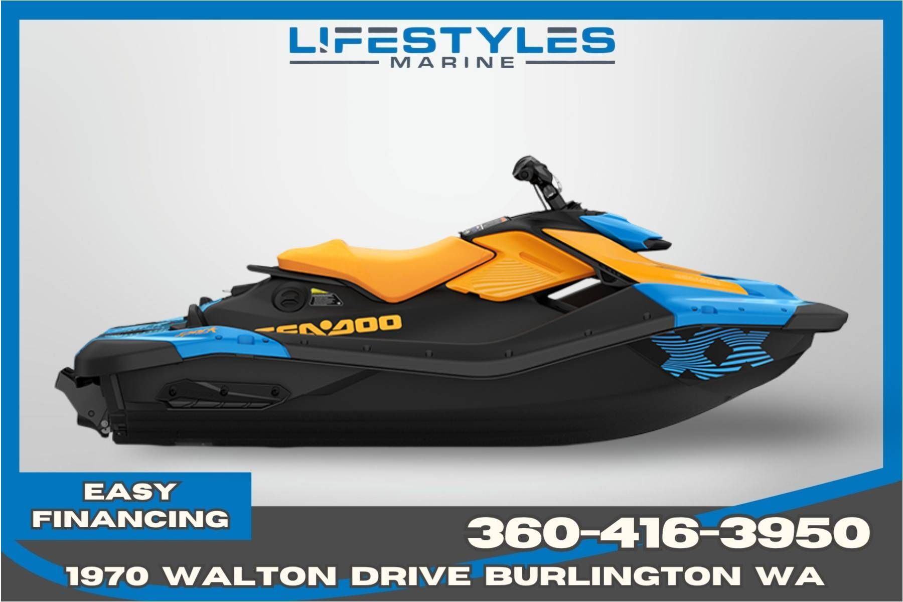 2026 Sea-Doo Spark Trixx for 1 + iBR FOR 1 IBR in Burlington, WA