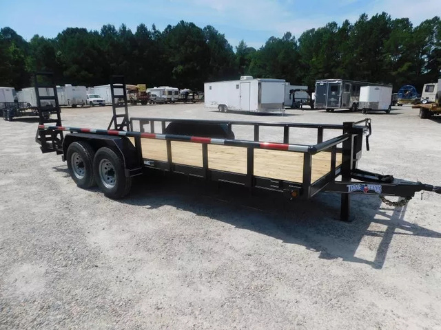 2024 TEXAS BRAGG TRAILERS 18' Big Pipe With 6K Axles Equipment Trailer in Hope Mills, NC