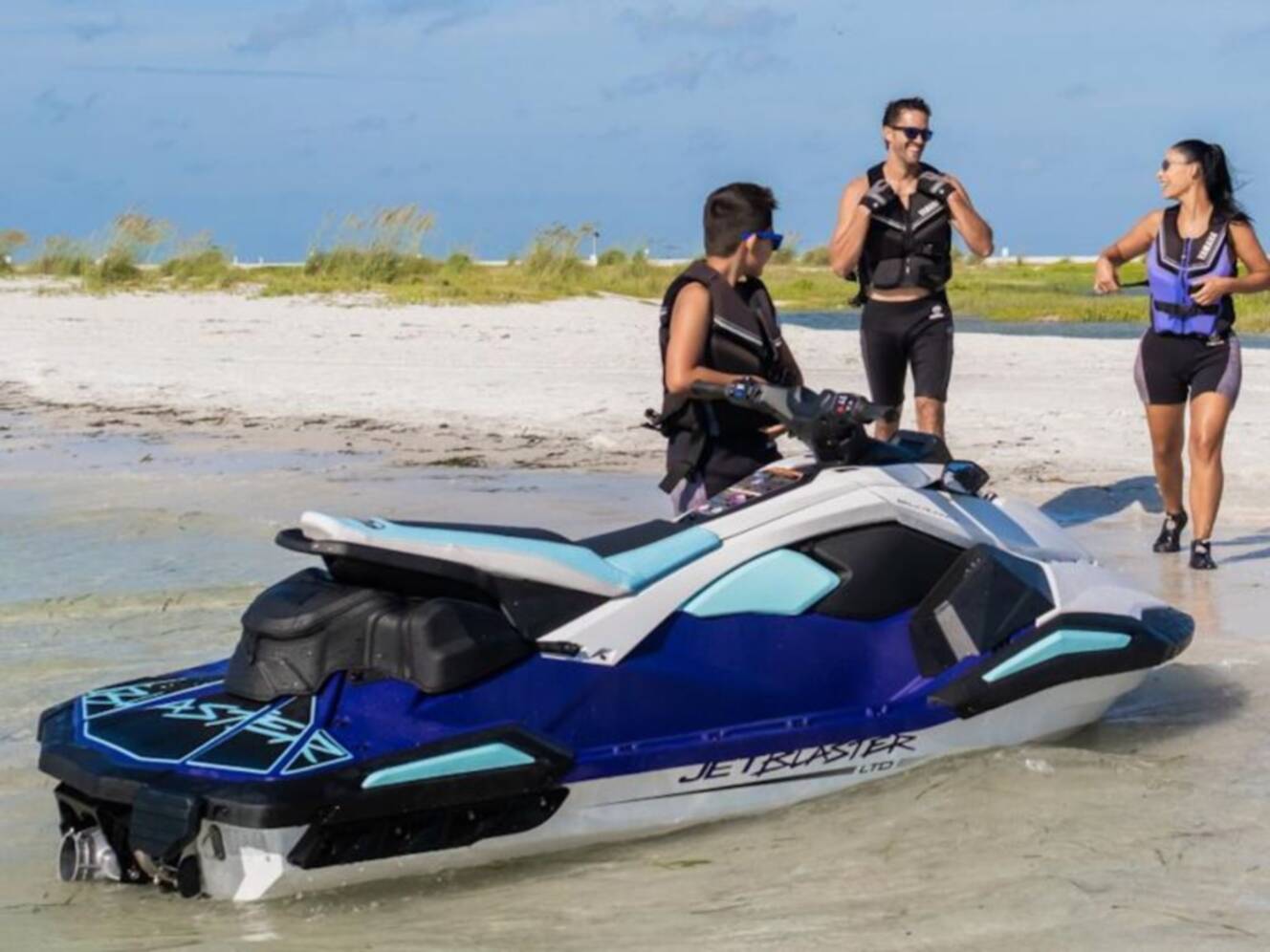 A photo of this 2025 Yamaha Jetblaster LTD