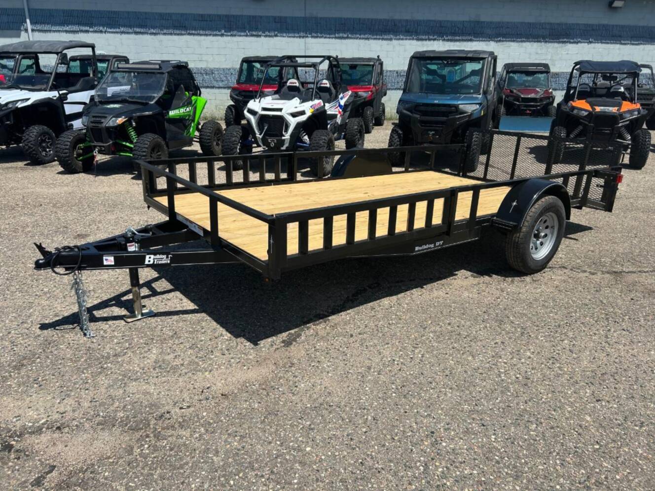 A photo of this 2026 Bulldog 6.5x14' DT Utility Utility Trailer