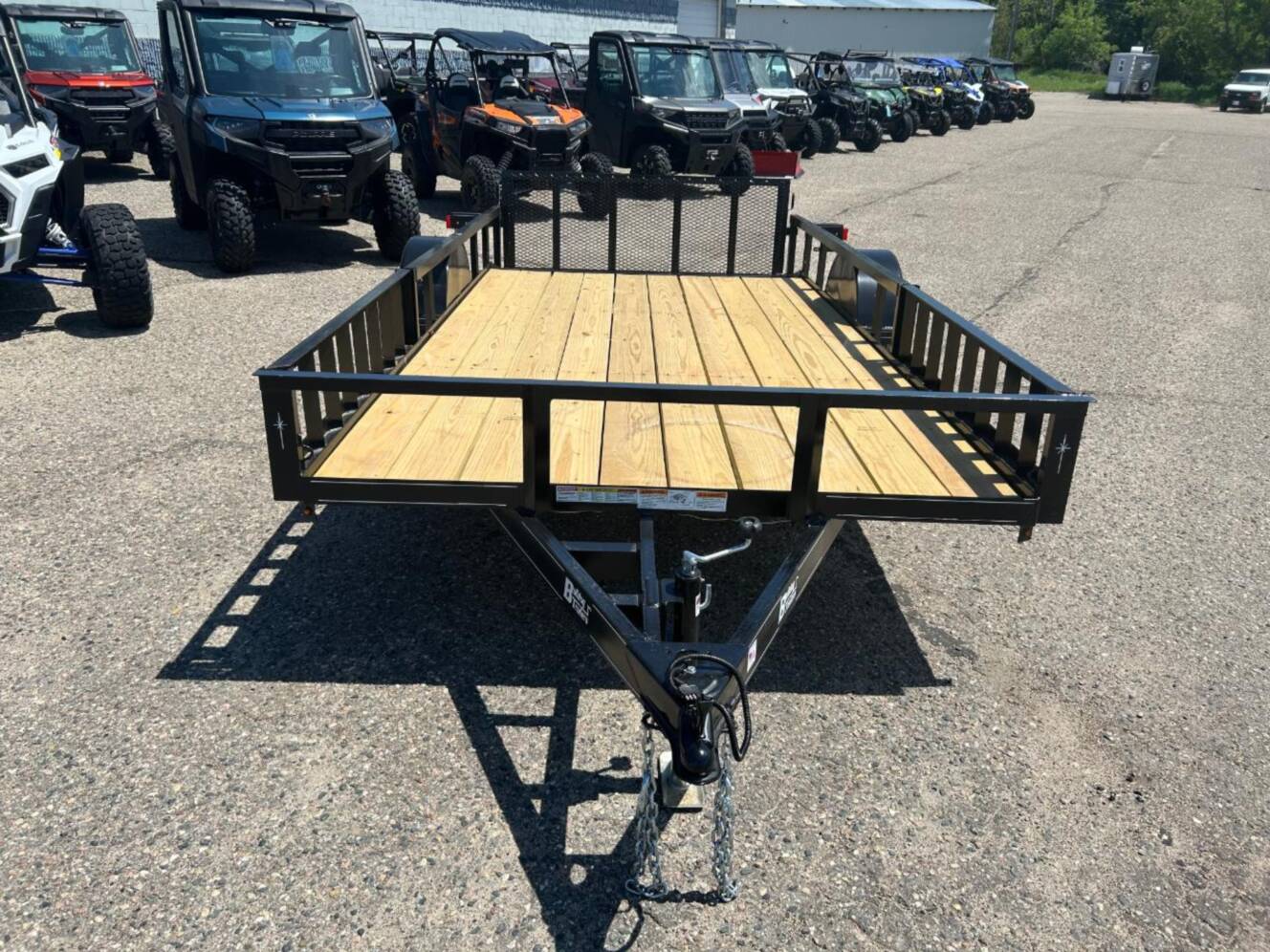 A photo of this 2026 Bulldog 6.5x14' DT Utility Utility Trailer