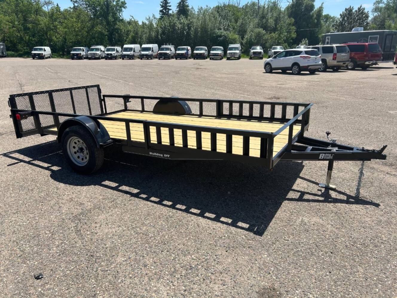 A photo of this 2026 Bulldog 6.5x14' DT Utility Utility Trailer