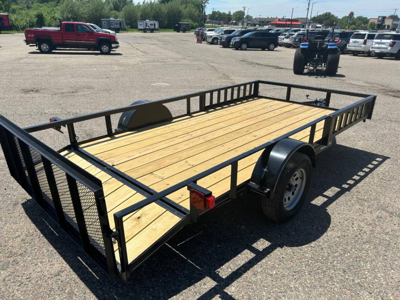 A photo of this 2026 Bulldog 6.5x14' DT Utility Utility Trailer