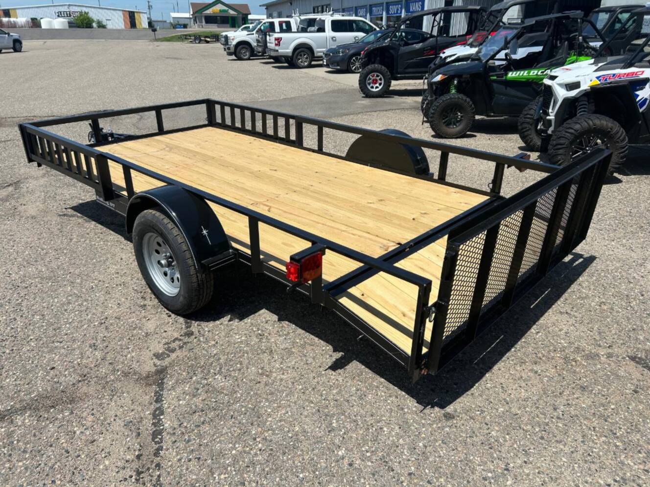 A photo of this 2026 Bulldog 6.5x14' DT Utility Utility Trailer