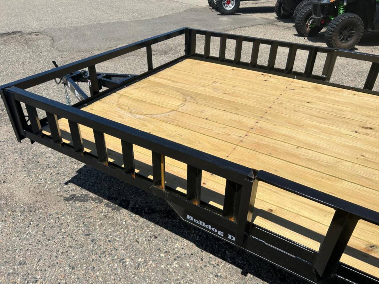 A photo of this 2026 Bulldog 6.5x14' DT Utility Utility Trailer