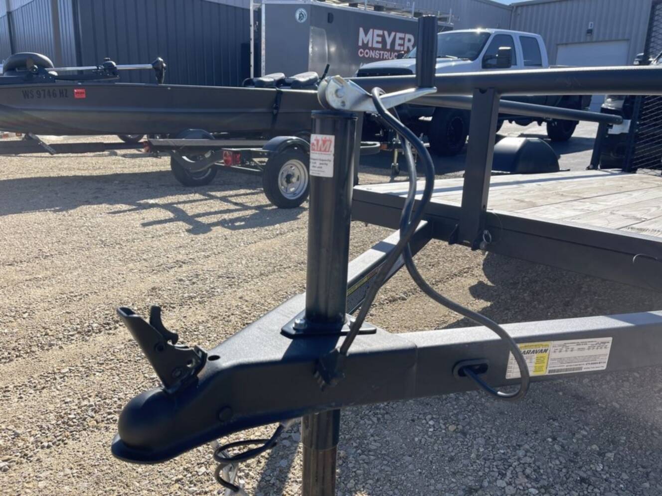 A photo of this 2025 Karavan 5.5 x 9ft. Steel utility Trailer