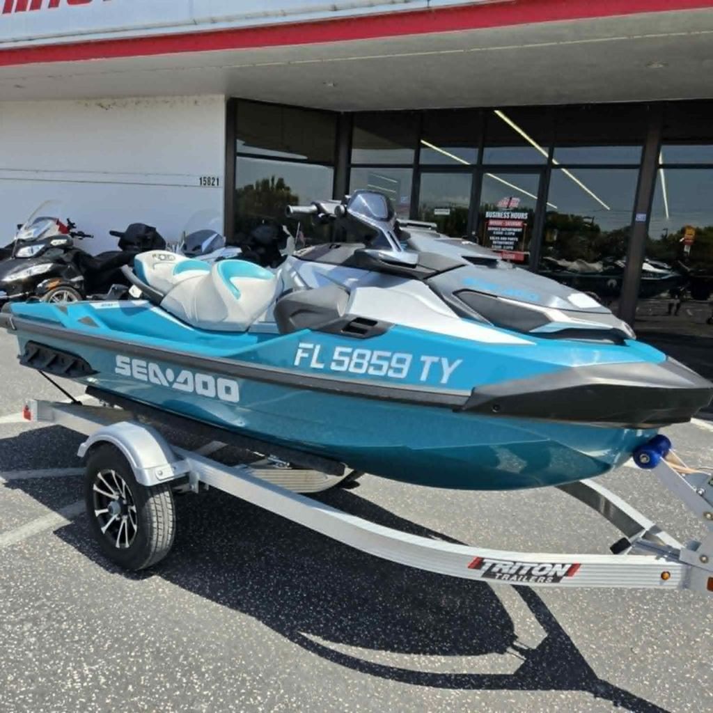 2025 Sea-Doo GTX Limited 325 Teal Metallic LIMITED 325 in Eustis, FL