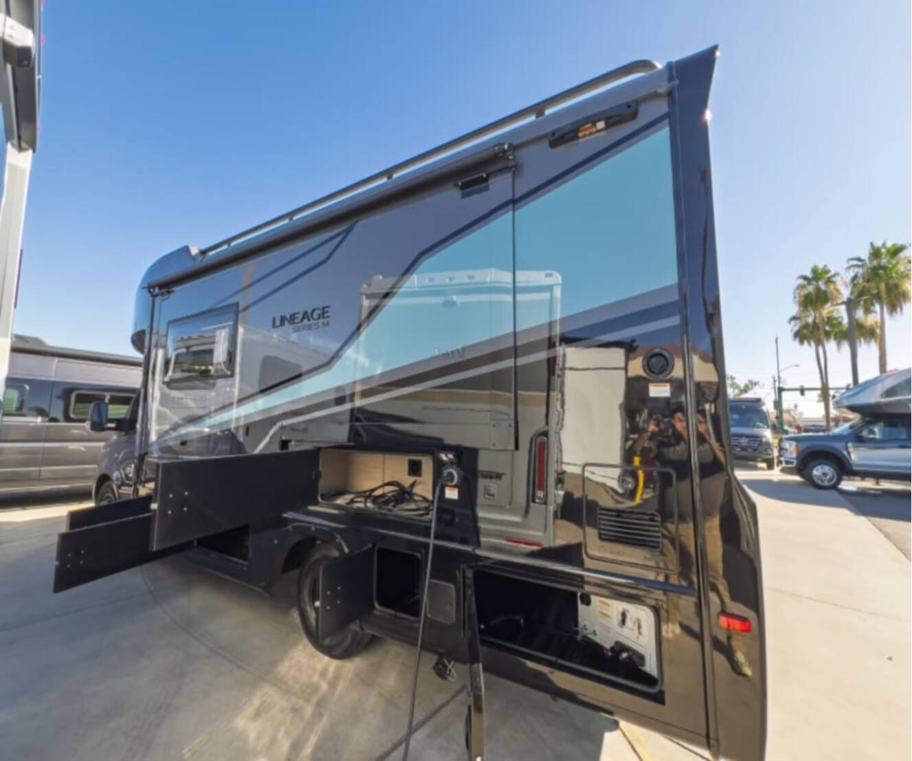 A photo of this 2026 Grand Design LINEAGE SERIES M 25FW-FBP