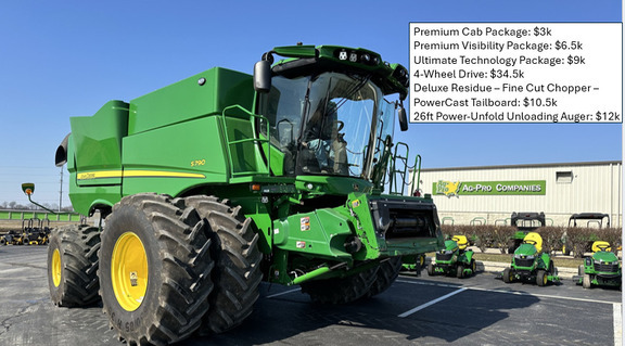 2023 John Deere S790 in Berkey, OH