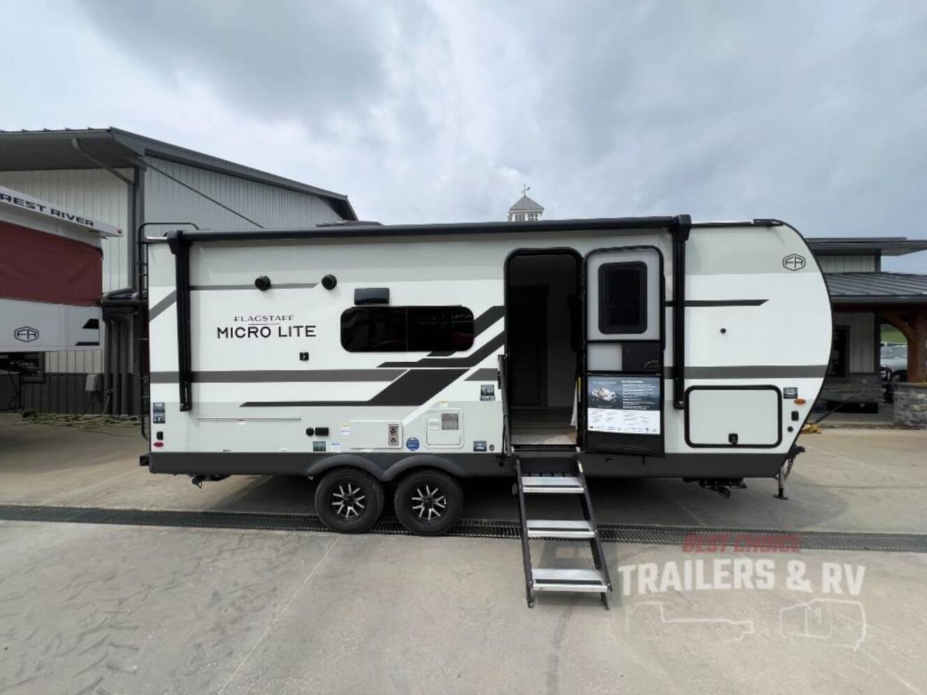 A photo of this 2026 Forest River Rv Flagstaff Micro Lite 22SQS