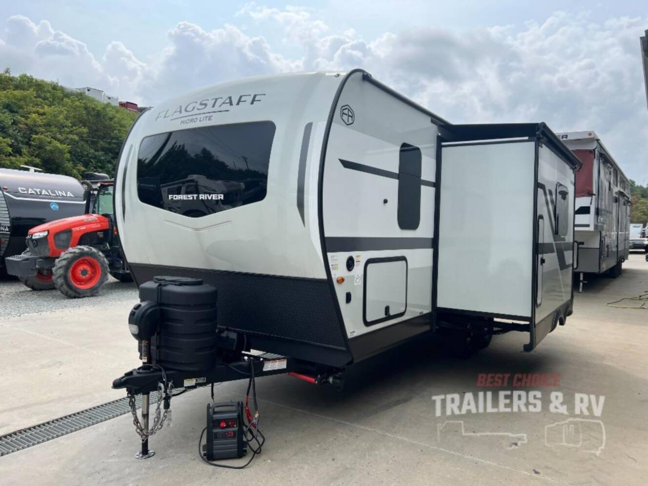 A photo of this 2026 Forest River Rv Flagstaff Micro Lite 22SQS