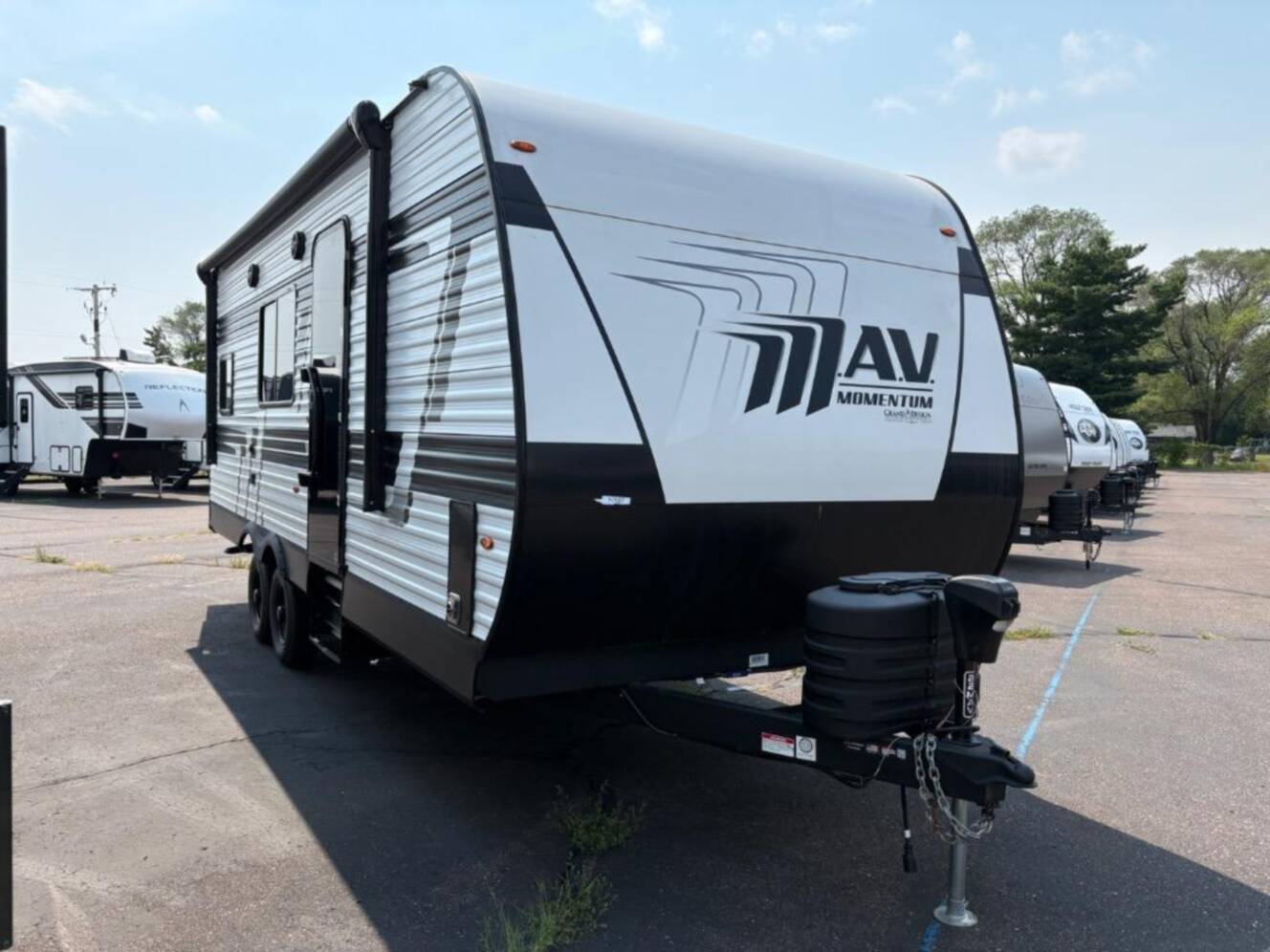 A photo of this 2026 Grand Design Momentum MAV 22MAV