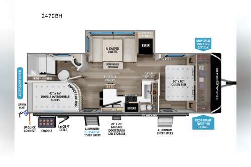 2027 Grand Design Imagine 2470BH in katy TX